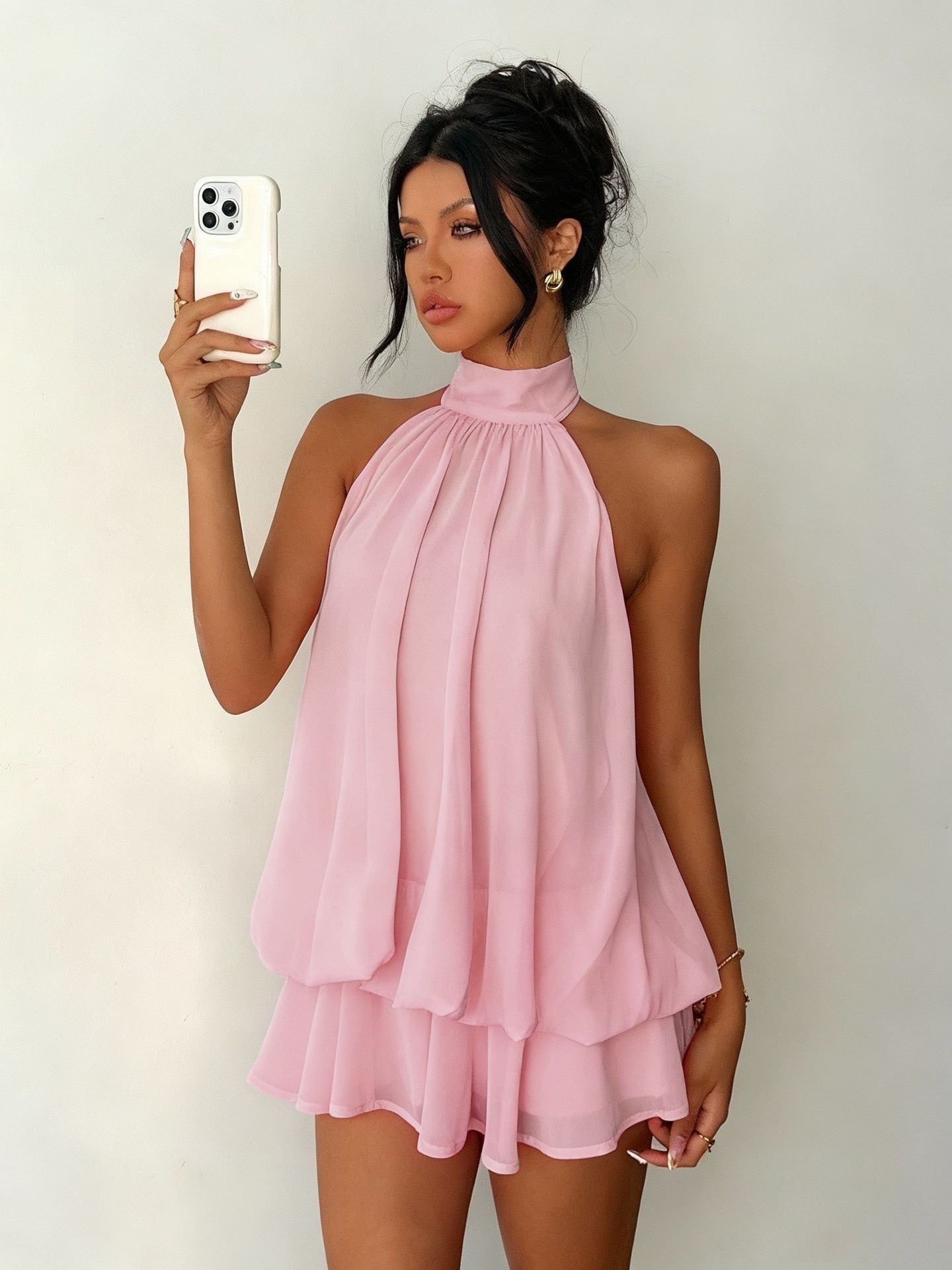 Esme Wrap Mini Dress