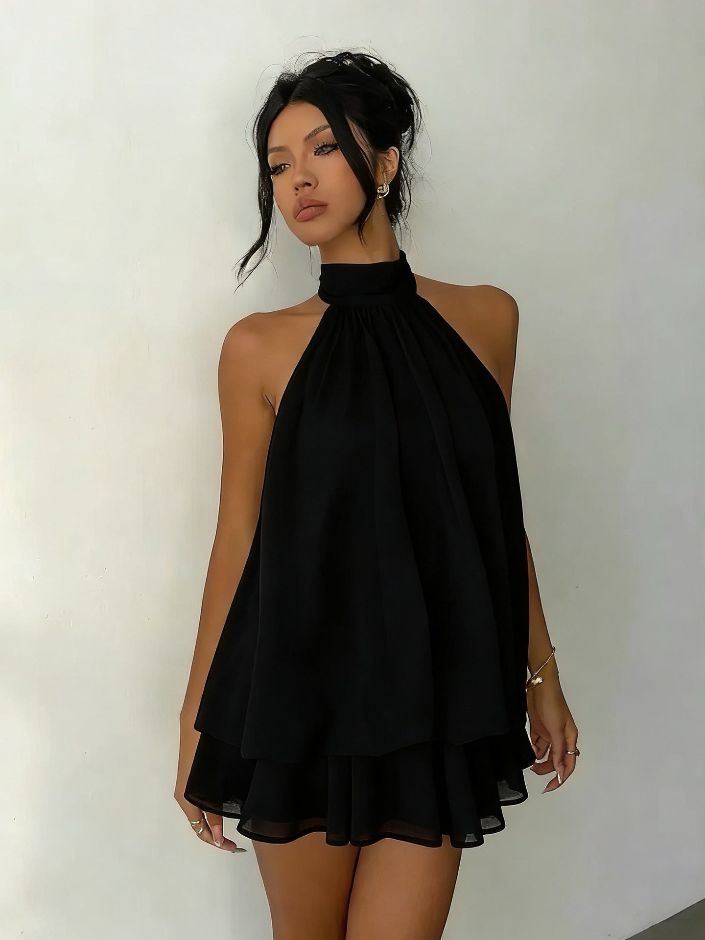 Esme Wrap Mini Dress
