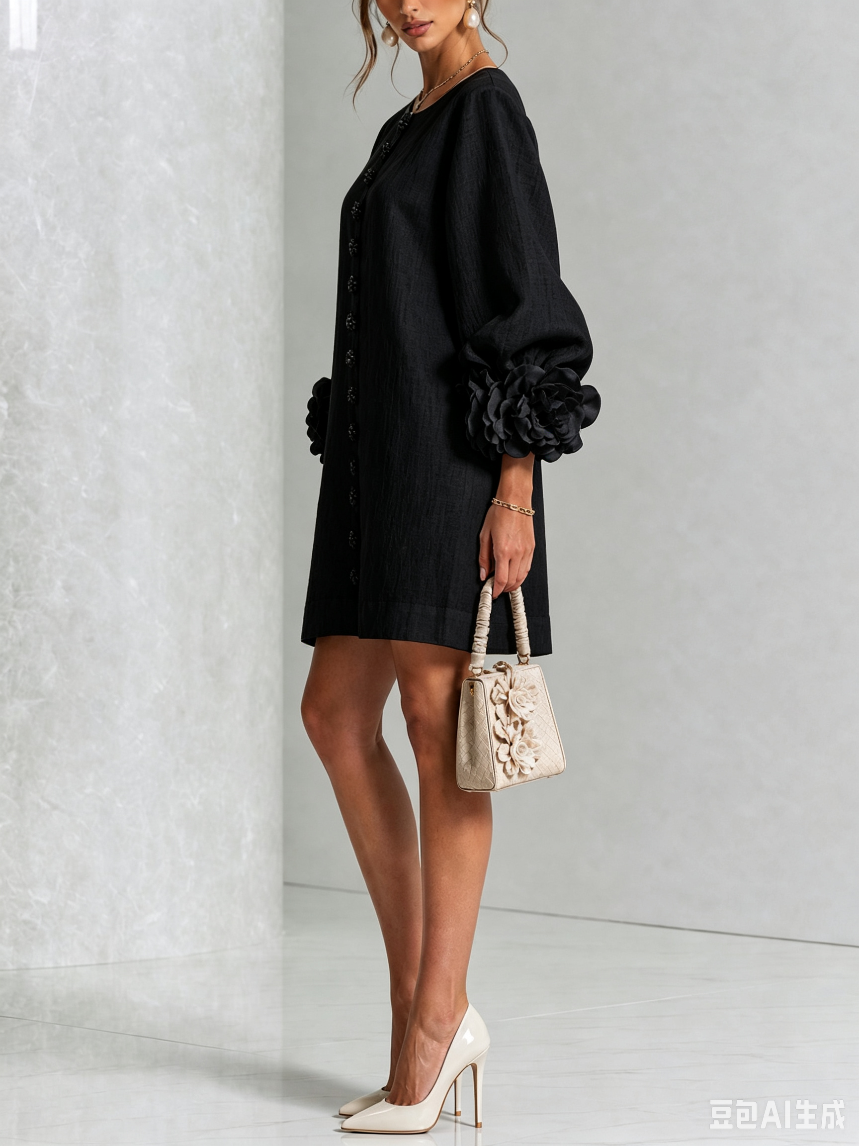 Esme Button-Down Mini Dress