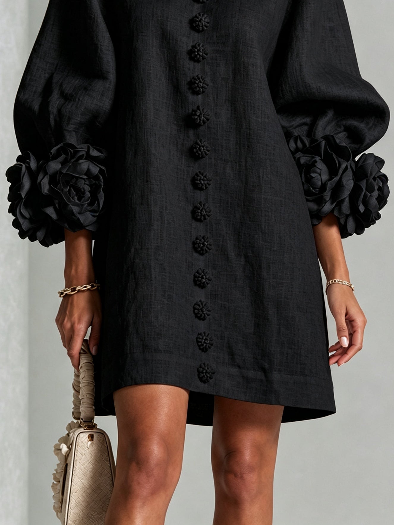 Esme Button-Down Mini Dress