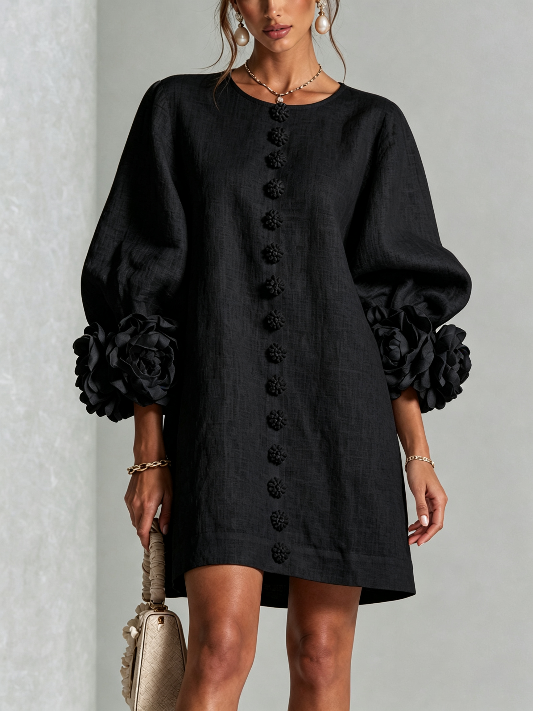 Esme Button-Down Mini Dress