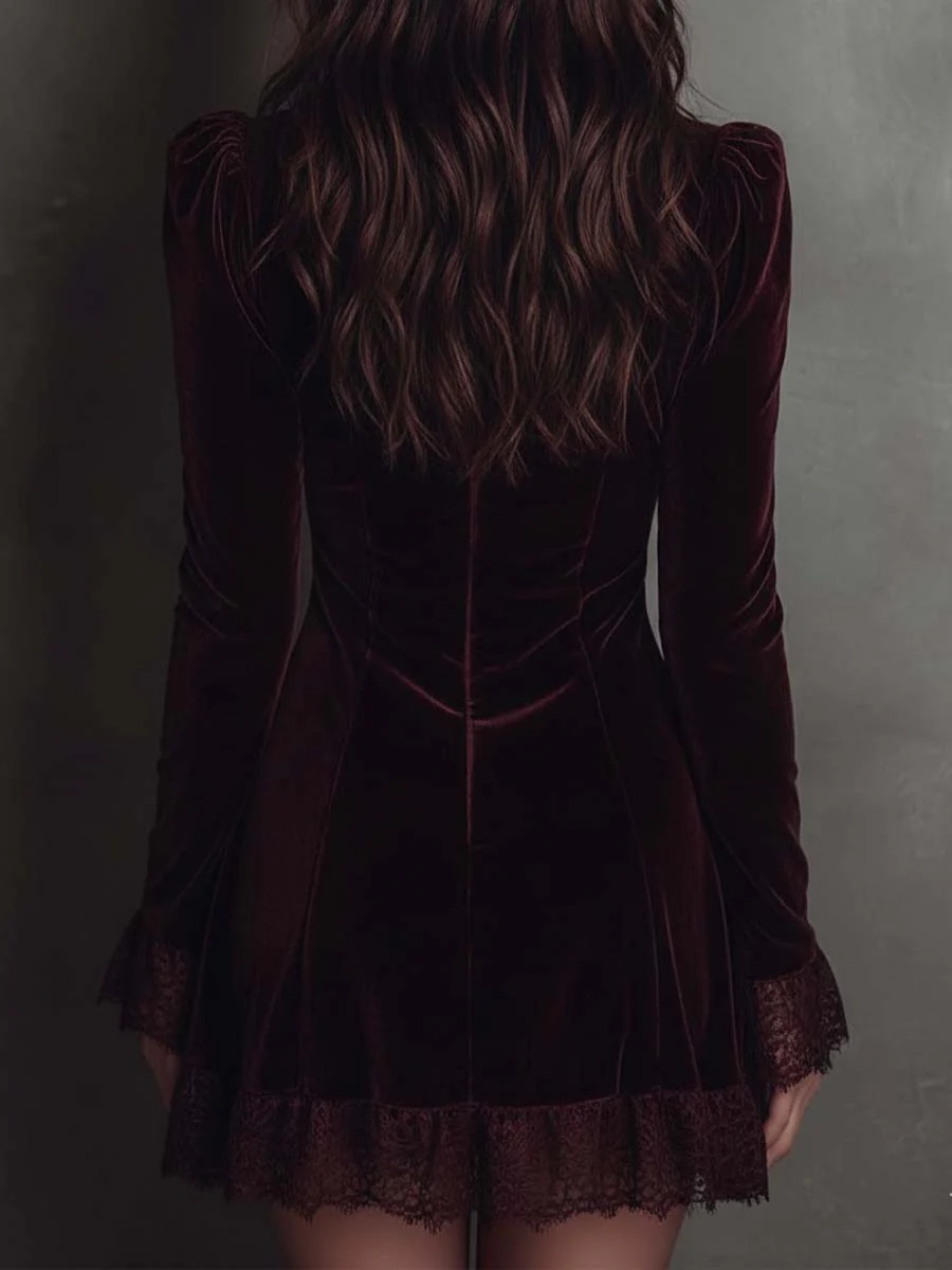Mara V-Neck Mini Dress