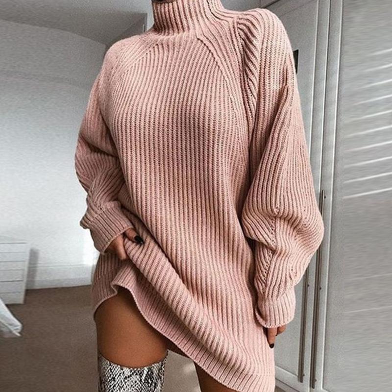 Elara Turtleneck Sweater Dress