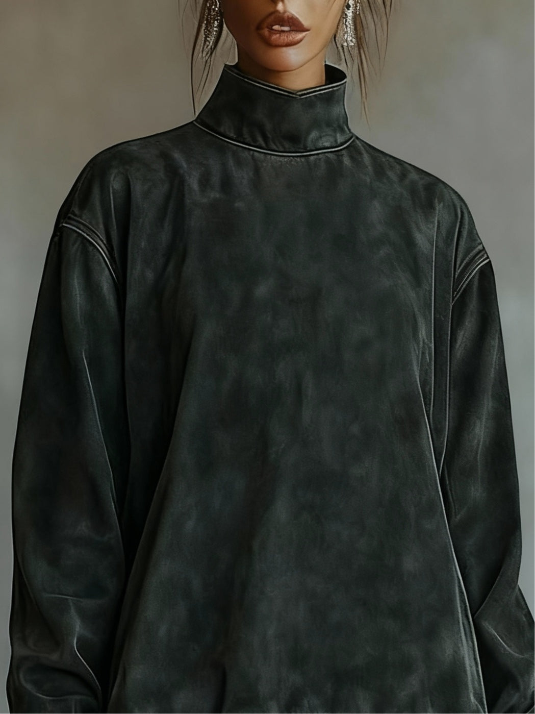 Mara Turtleneck Mini Dress