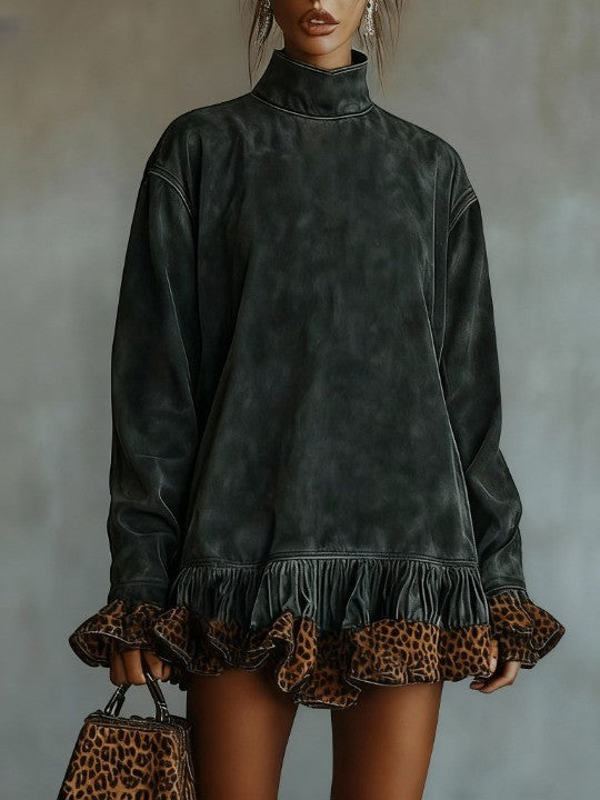Mara Turtleneck Mini Dress