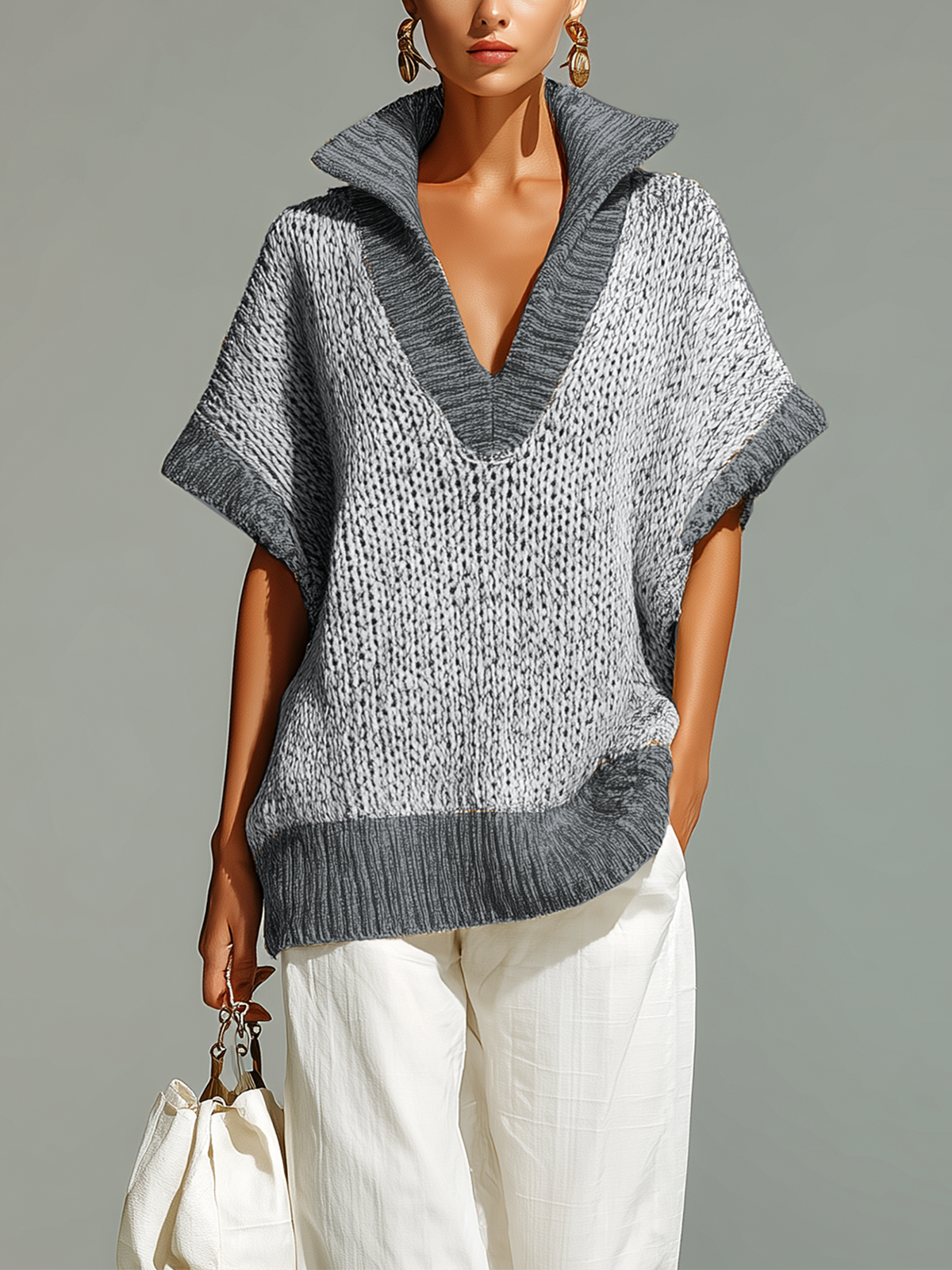 Damaris™ Colorblock Knit Vest