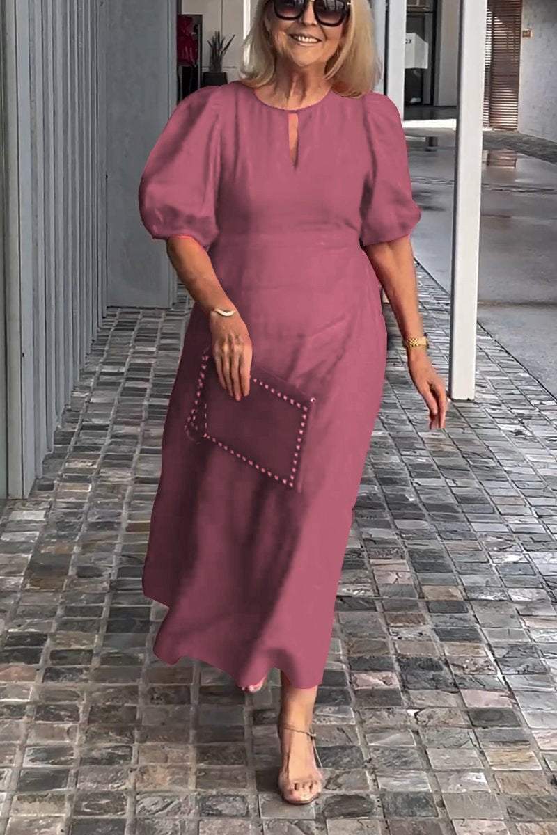 Amelie™ Timeless Puff Sleeve Dress