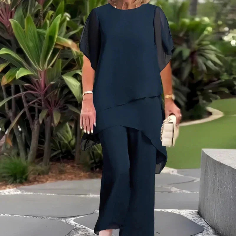 Beverly™ | Elegant Asymmetrical Two Piece Set