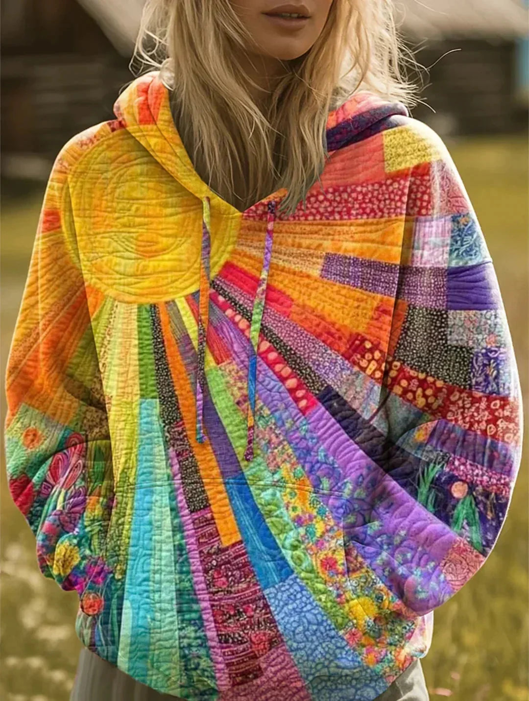 The Alma Sunburst Hoodie