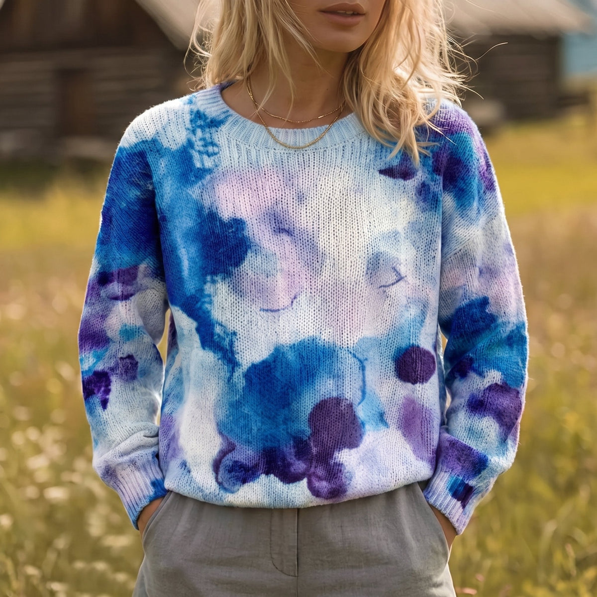 The Anya Tie-Dye Sweater