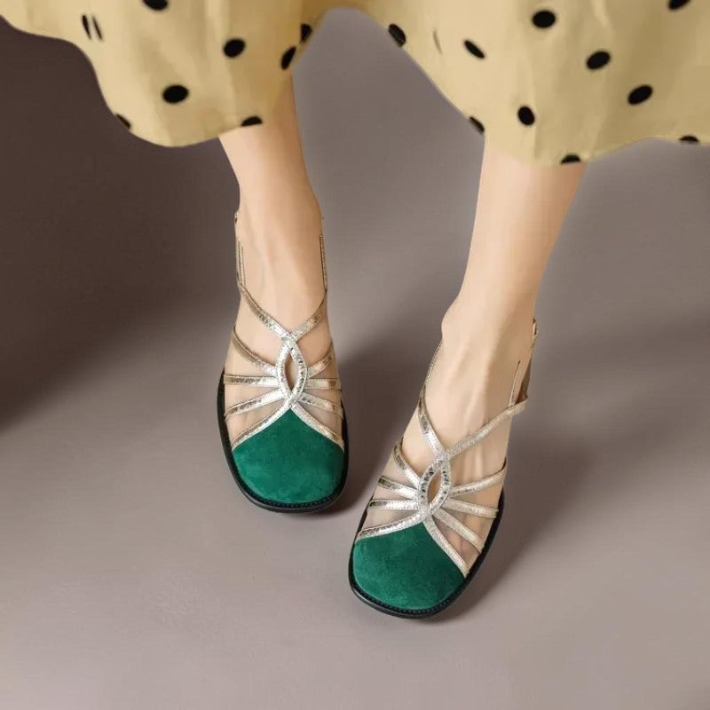 Pearl | Breathable Buckle Sandals with Adjustable Strap