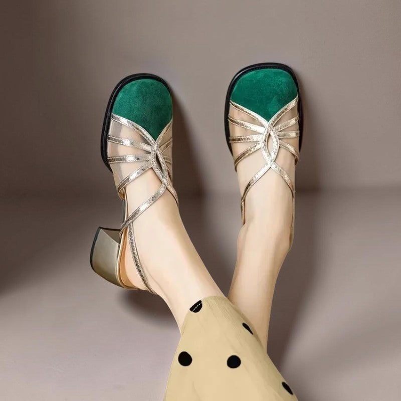 Pearl | Breathable Buckle Sandals with Adjustable Strap