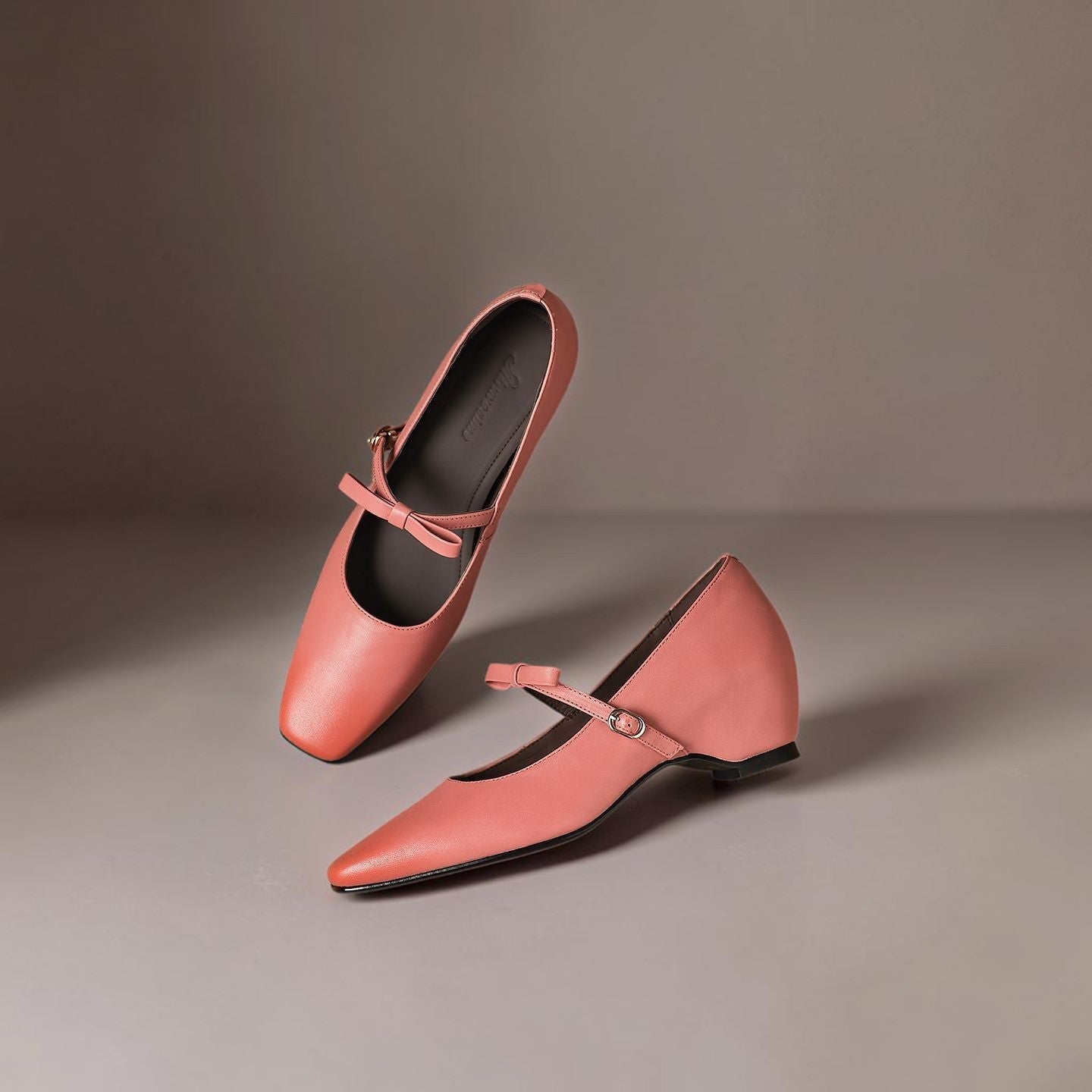 Bryony | Bow-Strap Mary Jane Pump with Concealed Heel